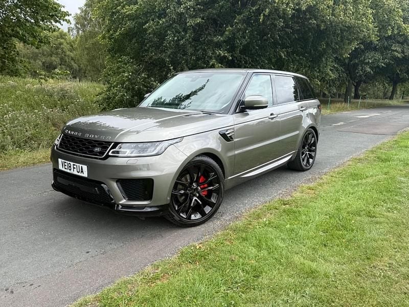 Silver Used 2018 Land Rover Range Rover Sport HSE SUV | £22,995 (Good price) - Image 1/4