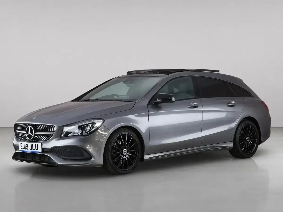 Used Mercedes CLA220 Shooting Brake AMG line 2019 Grey Estate