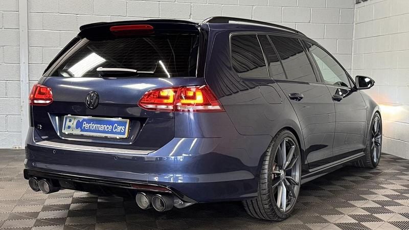Used VW Golf VII R 2016 Blue Estate