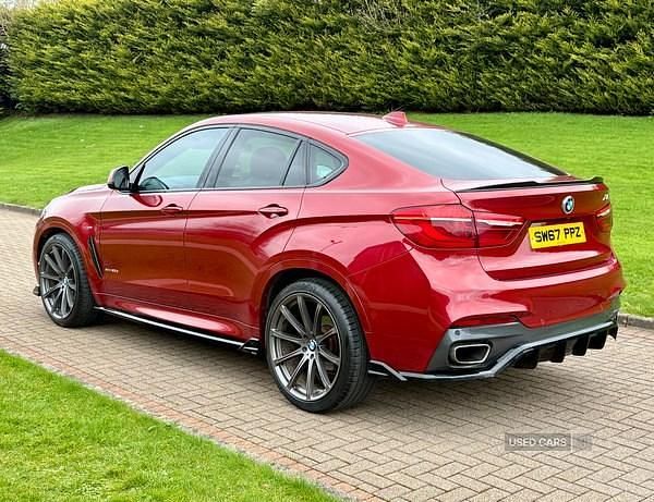 Used BMW X6 M Sport 2018 Red SUV