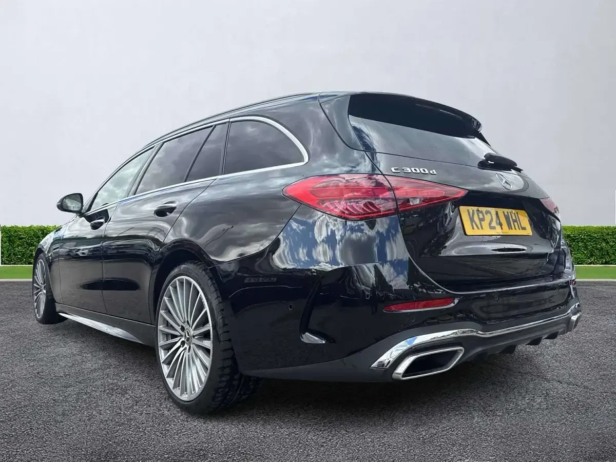 Used Mercedes C300e AMG Line Premium 2024 Black Estate