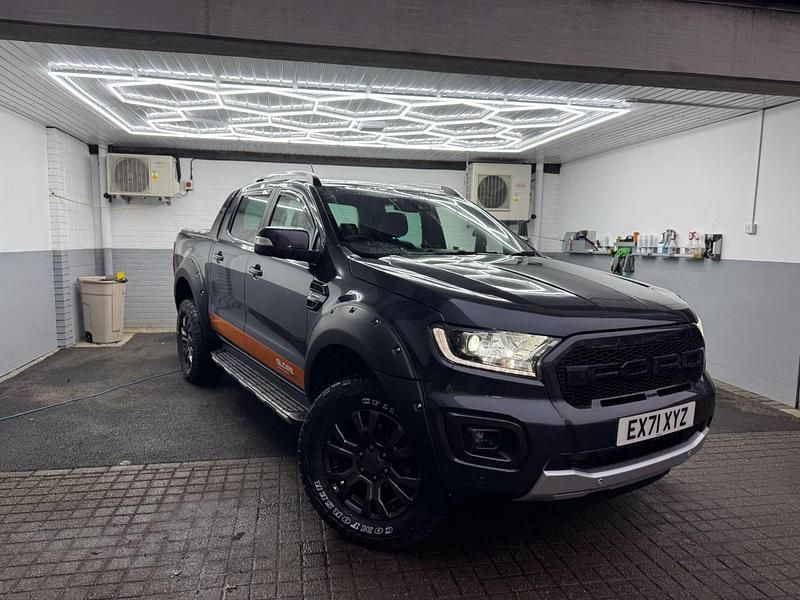Grey Used 2021 Ford Ranger Wildtrack Pickup | £14,995 (Fair price) - Image 1/4