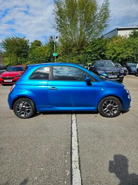 Used Fiat 500S S 2014 Blue Hatchback