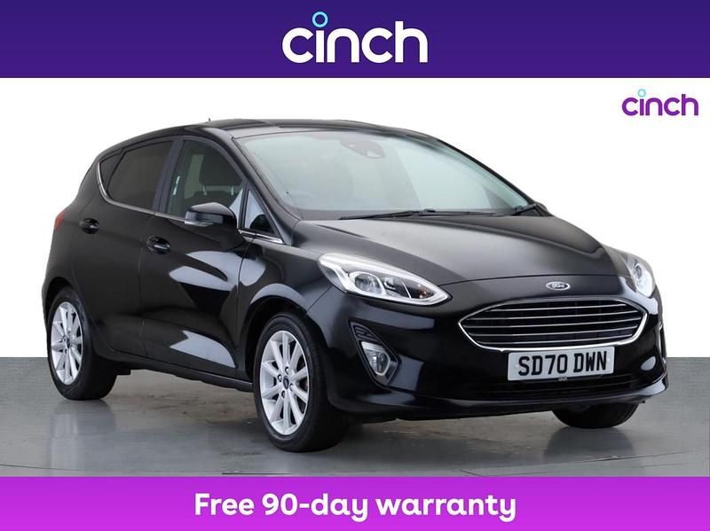 Black Used 2020 Ford Fiesta Titanium Hatchback | £10,799 (Fair price) - Image 1/3