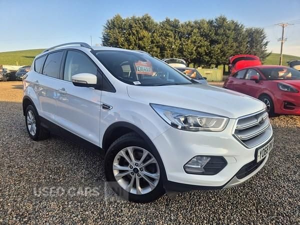 Used Ford Kuga Titanium 150 HP (110 kW) 2019 White SUV