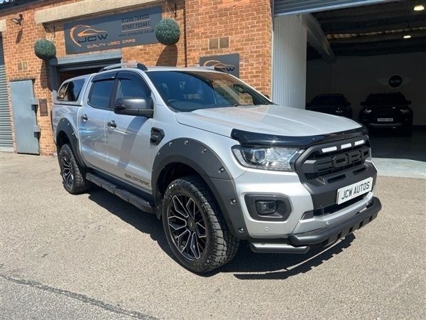 Silver Used 2021 Ford Ranger Wildtrack Pickup | £22,993 (Expensive) - Image 1/1