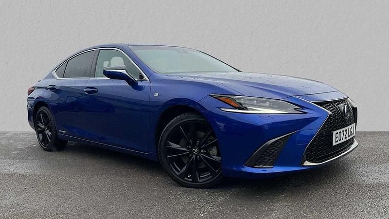 Blue Used 2022 Lexus ES300H Sport Line Sedan | £28,790 (Good price) - Image 1/4