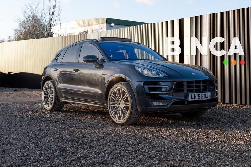 Used Porsche Macan Turbo 2015 Black SUV