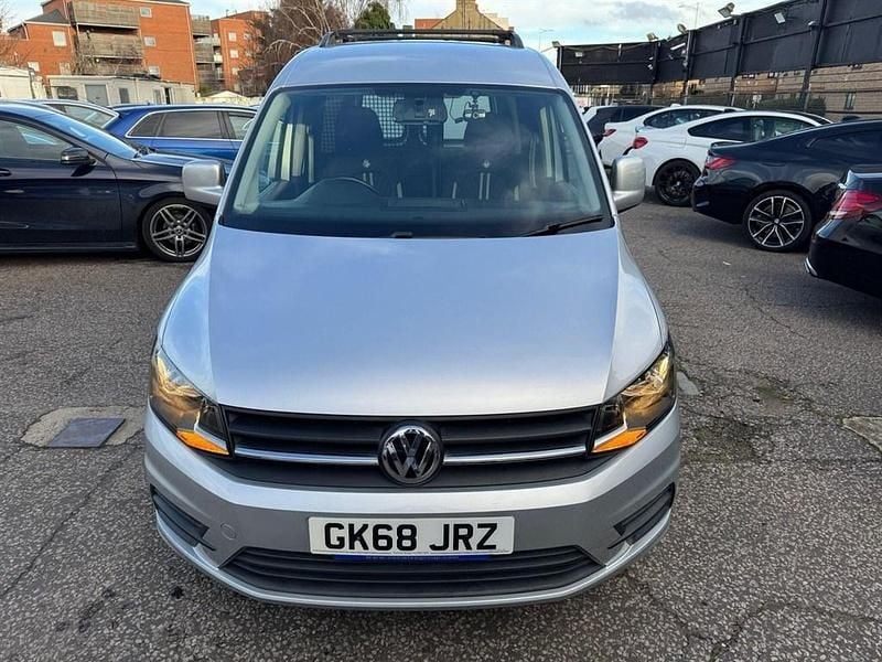 Used VW Caddy Trendline 102 HP (75 kW) 2018 Silver MPV