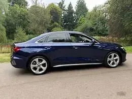 Używany Audi A3 S-Line 2022 Niebieski Sedan/Limuzyna