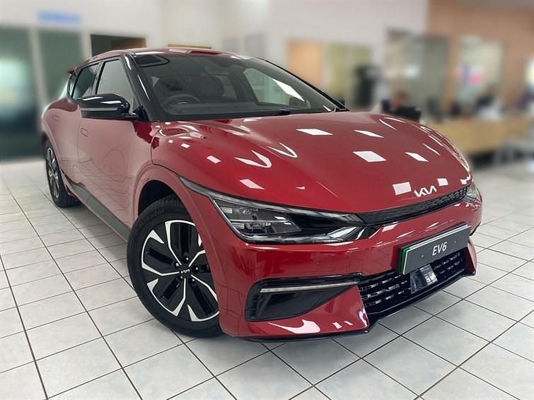 Used Kia EV6 GT-Line 236 kW (321 HP) 2023 Red SUV