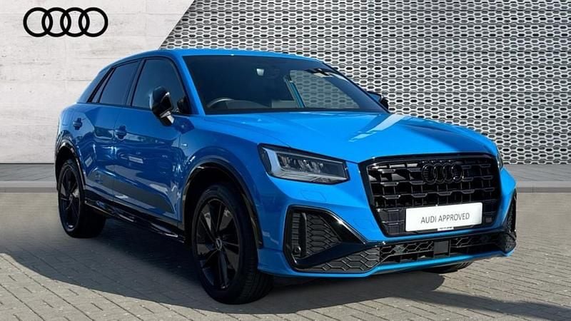 Blue Used 2021 Audi Q2 S-Line SUV | £21,844 (Fair price) - Image 1/4