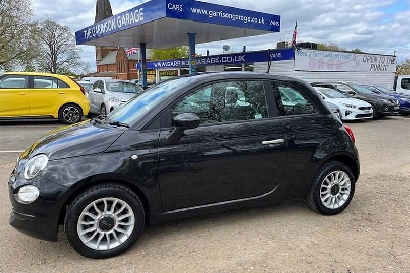 Black Used 2017 Fiat 500 Pop Star Hatchback | £5,999 (Fair price) - Image 1/1