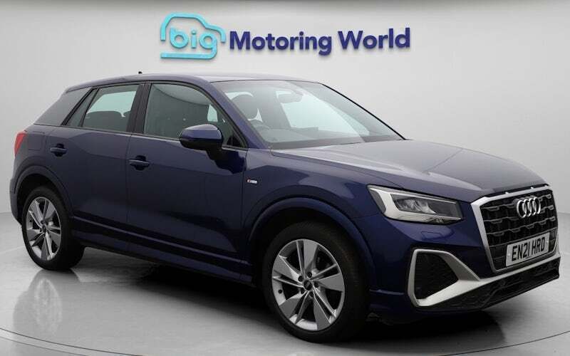 Blue Used 2021 Audi Q2 S-Line SUV | £15,300 (Good price) - Image 1/4