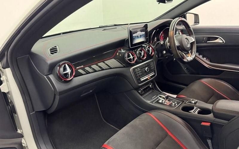 Used Mercedes CLA45 AMG AMG 381 HP (280 kW) 2016 White Sedan