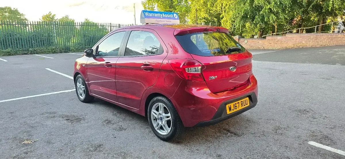 Used Ford Ka Plus Zetec 2017 Red Hatchback
