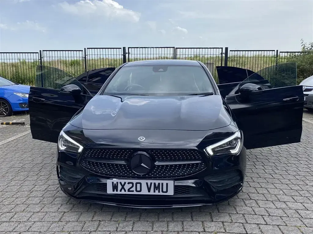Used Mercedes CLA180 AMG Line Premium Plus 2020 Black Sedan