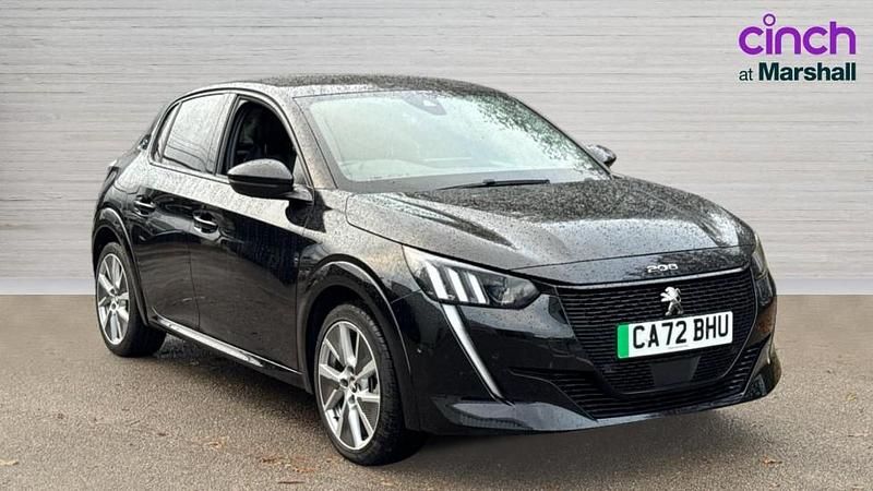 Used Peugeot e-208 GTi 100 kW (136 HP) 2022 Black Hatchback