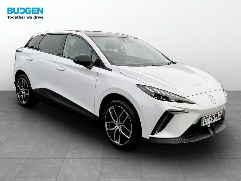New MG MG4 EV Trophy 77 kW (105 HP) 2026 White Hatchback