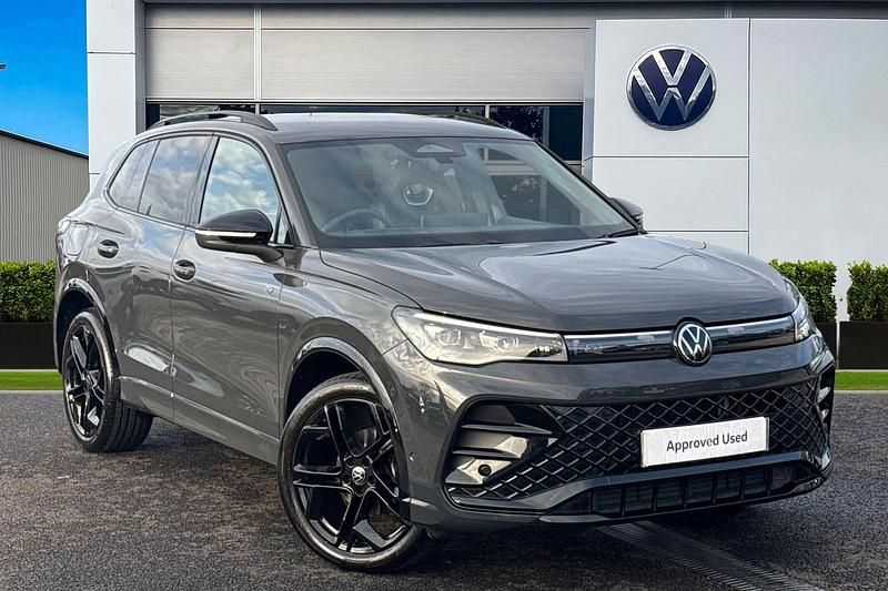 Grey Used 2025 VW Tiguan R-line SUV | £32,490 (A bit pricey) - Image 1/4