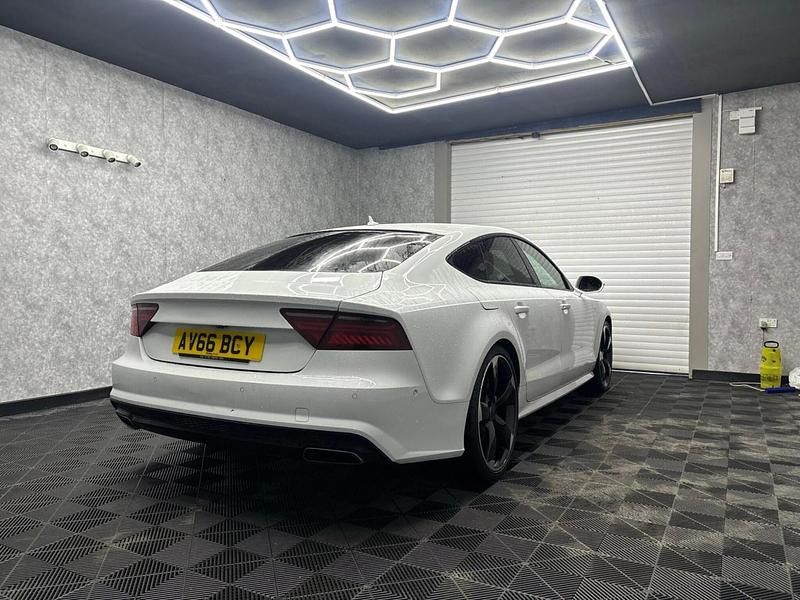 Used Audi A7 Black Edition 2016 White Hatchback