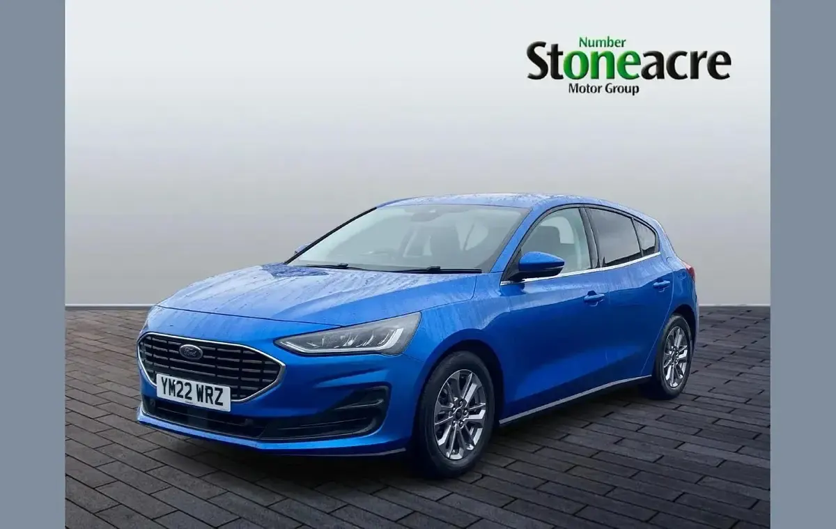 Used Ford Focus Style 125 HP (91 kW) 2022 Blue Hatchback