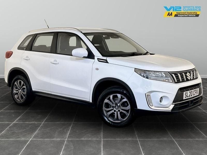 White Used 2020 Suzuki Vitara SZ4 SUV | £9,295 (Fair price) - Image 1/2