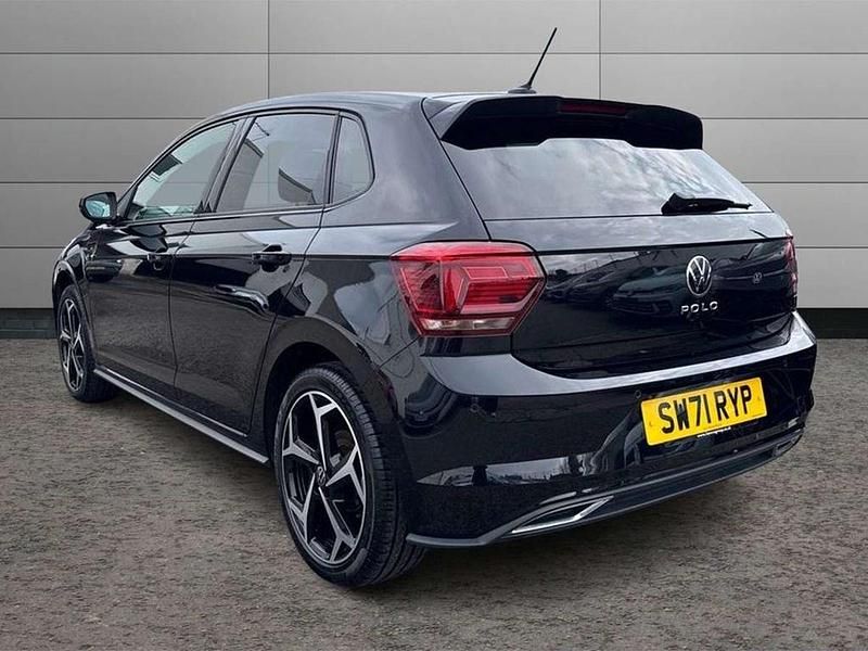 Used VW Polo R-line 110 HP (80 kW) 2021 Black Hatchback