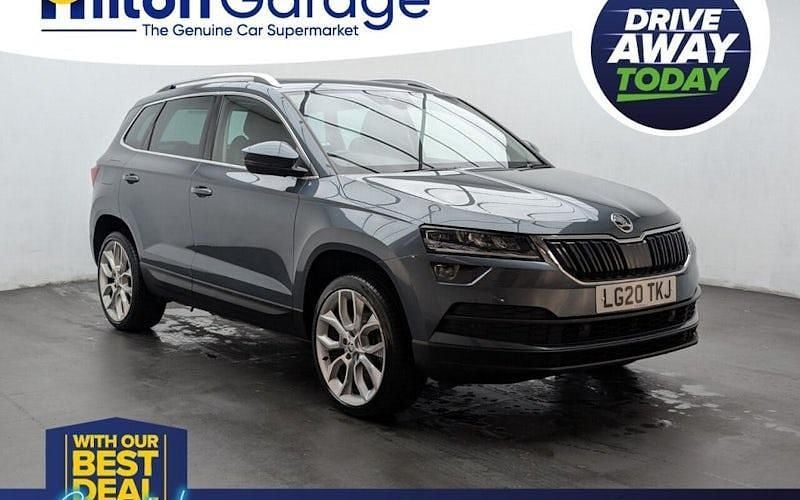 Used Skoda Karoq 150 HP (110 kW) 2020 Grey SUV