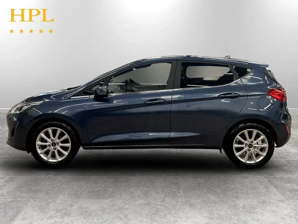 Used Ford Fiesta Titanium 95 HP (69 kW) 2020 Blue Hatchback