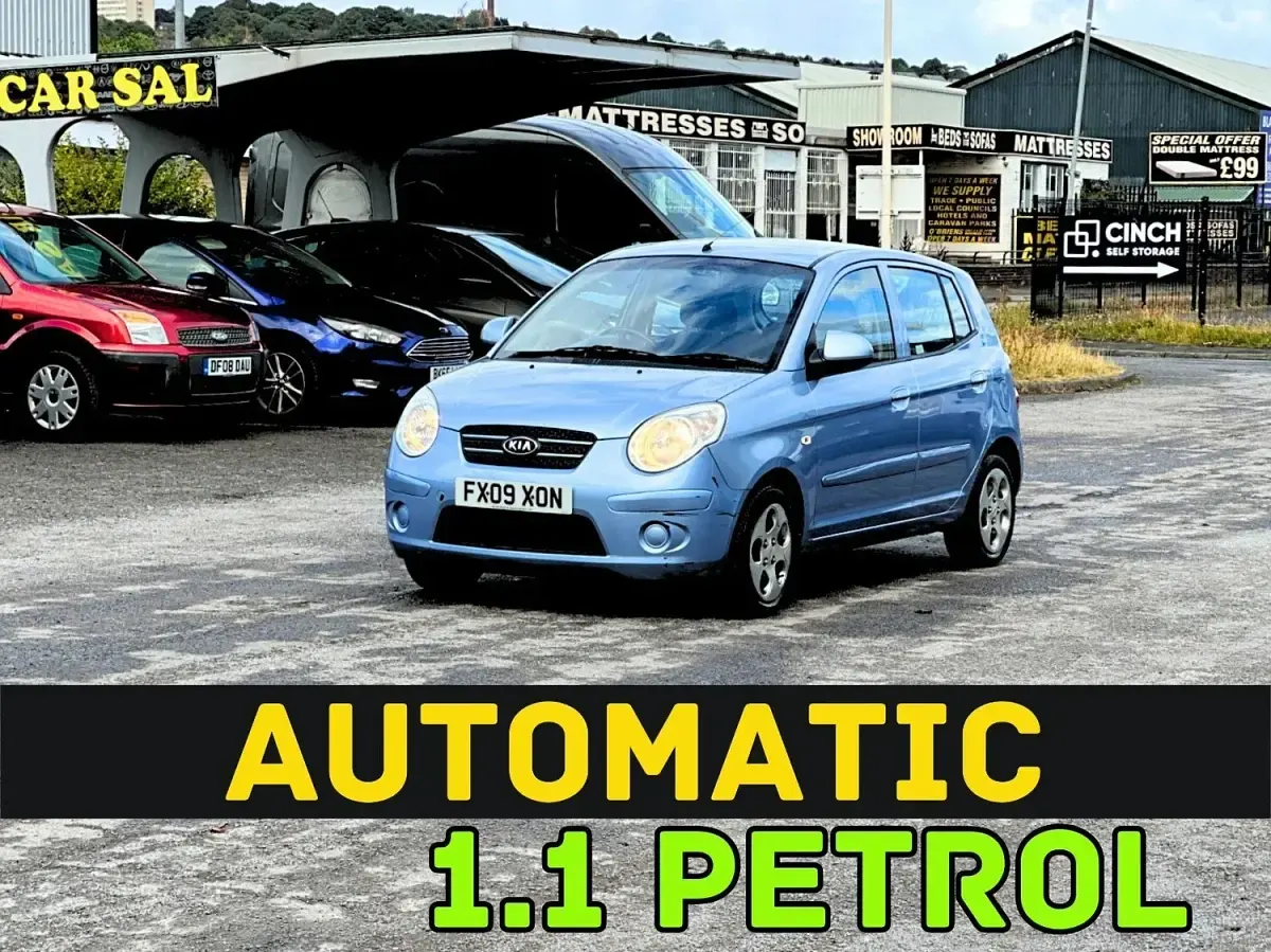 Used Kia Picanto 64 HP (47 kW) 2009 Blue Hatchback