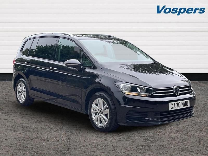 Black Used 2020 VW Touran Family MPV | £20,750 (Fair price) - Image 1/3