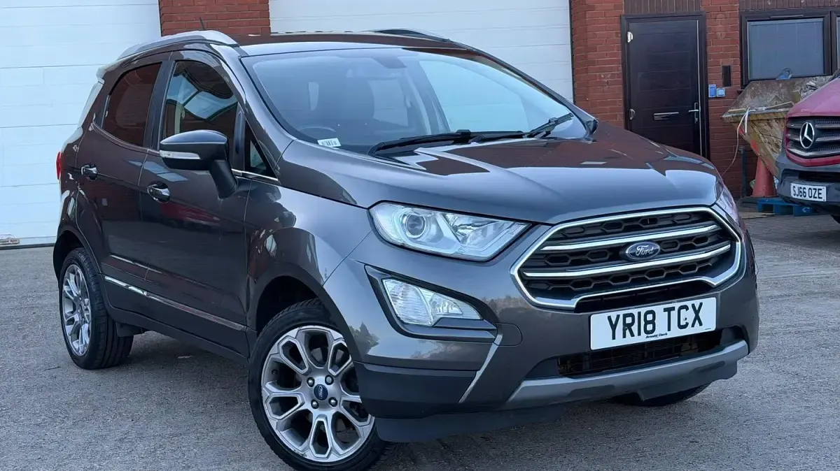 Used Ford Ecosport Titanium 125 HP (91 kW) 2018 Grey SUV