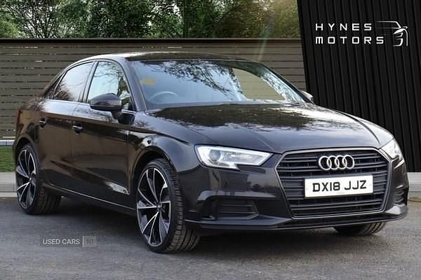 Black Used 2018 Audi A3 Sport Sedan | £11,395 (Good price) - Image 1/4