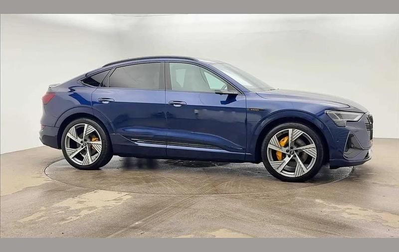 Used Audi e-tron Sportback Advanced 300 kW (408 HP) 2022 Blue SUV
