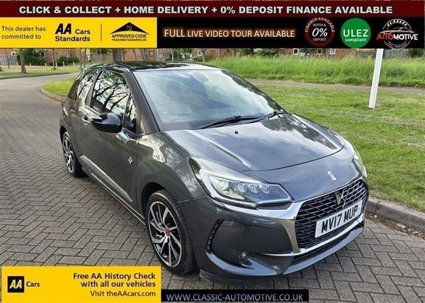 Grey Used 2017 DS Automobiles DS3 Performance Hatchback | £5,795 (Fair price) - Image 1/1