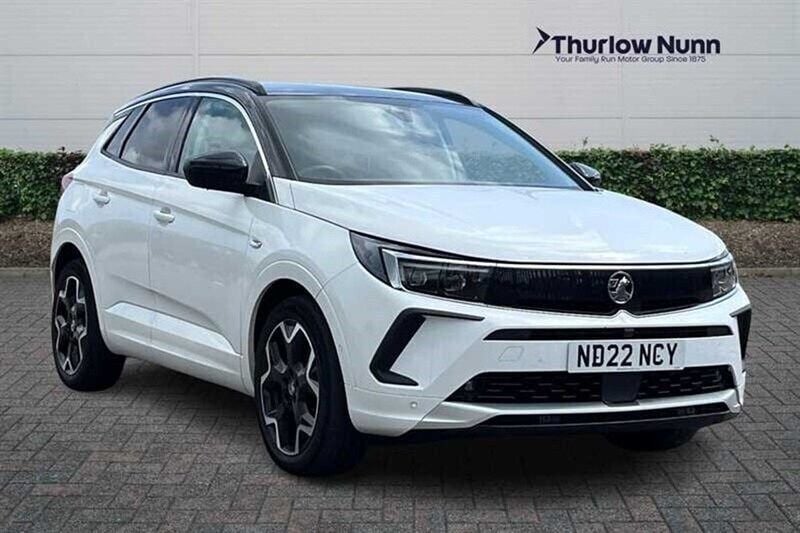White Used 2022 Vauxhall Grandland X Elite SUV | £17,599 (A bit pricey) - Image 1/1