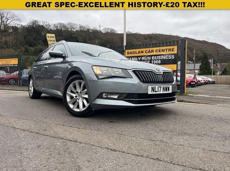 Used Skoda Superb Business Line 150 HP (110 kW) 2017 Grey Estate