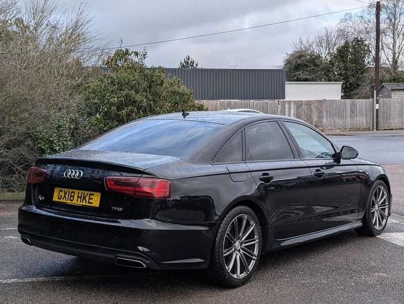Used Audi A6 Black Edition 190 HP (139 kW) 2018 Black Sedan