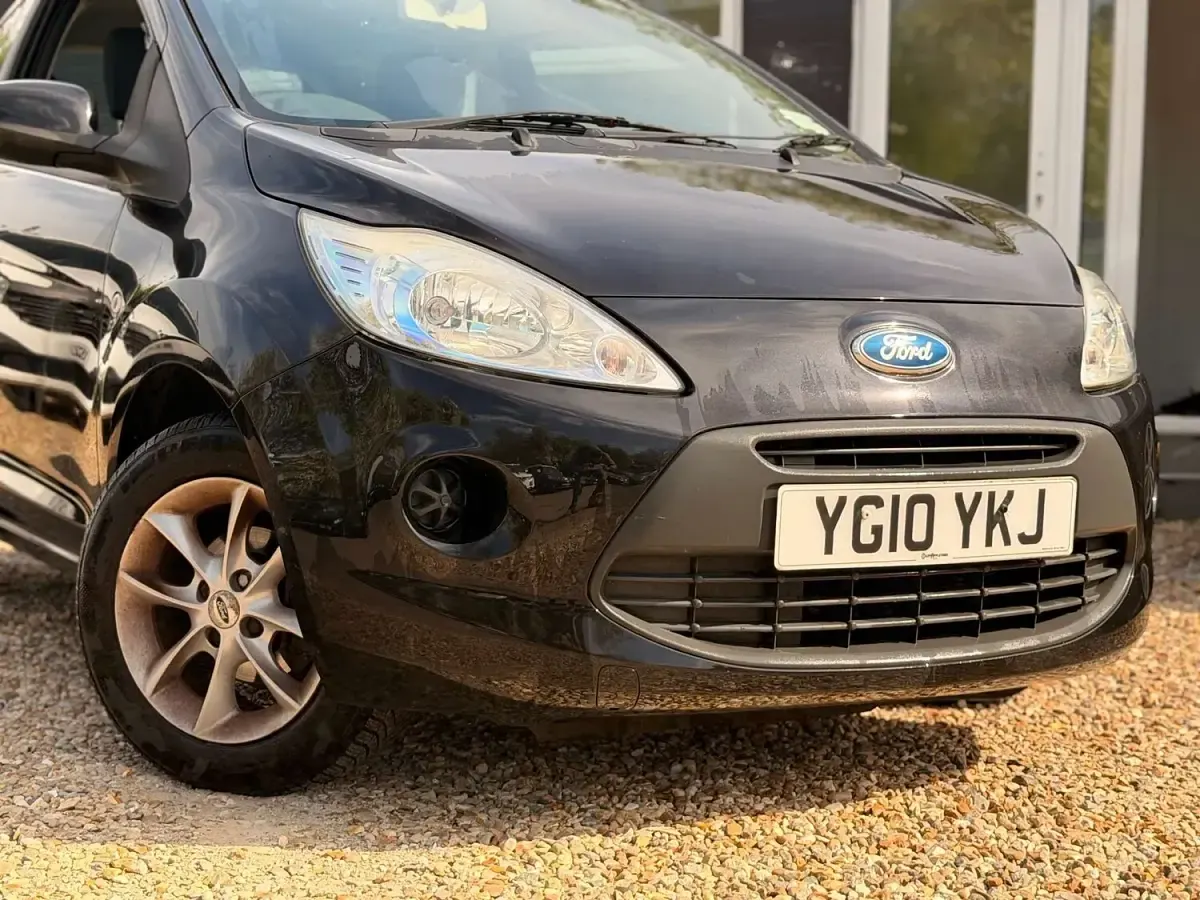 Used Ford Ka 69 HP (50 kW) 2010 Black Hatchback