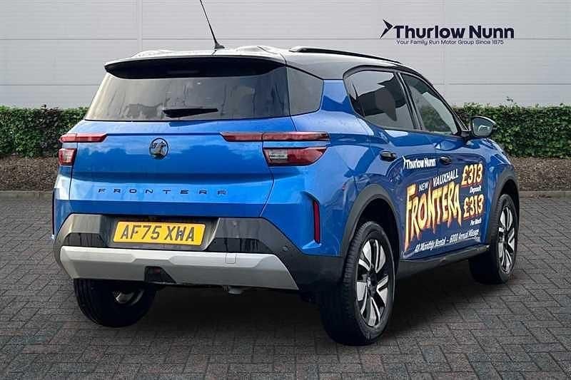 Used Vauxhall Frontera GSe 136 HP (100 kW) 2025 Effect blue SUV