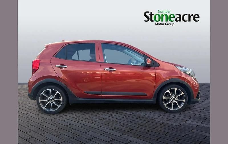 Used Kia Picanto X-Line 67 HP (49 kW) 2022 Orange Hatchback
