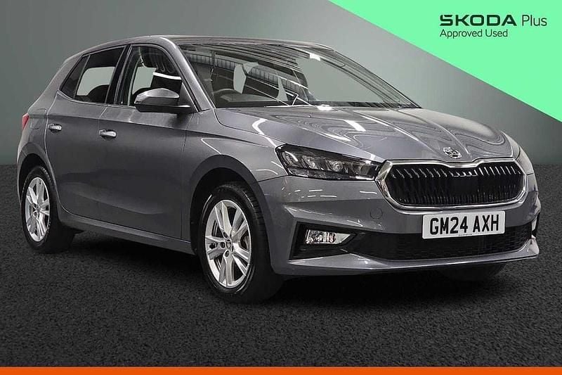 Used Skoda Fabia SE L 85 HP (62 kW) 2024 Graphite grey metallic Hatchback