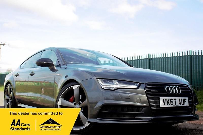 Used Audi A7 Black Edition 2017 Grey Hatchback