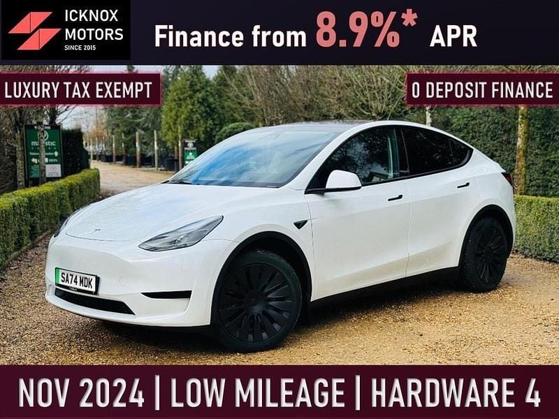 Used Tesla Model Y Long Range RWD 378 kW (514 HP) 2024 White SUV