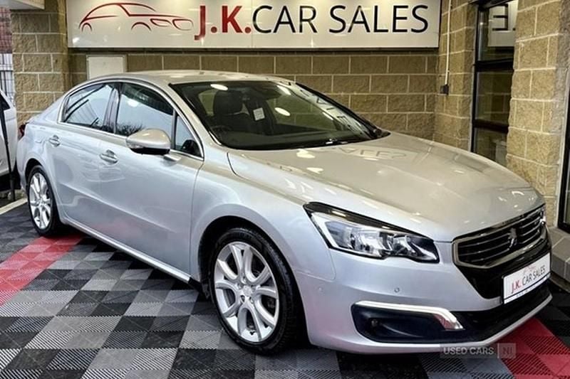 Used Peugeot 508 Allure 150 HP (110 kW) 2016 Silver Sedan