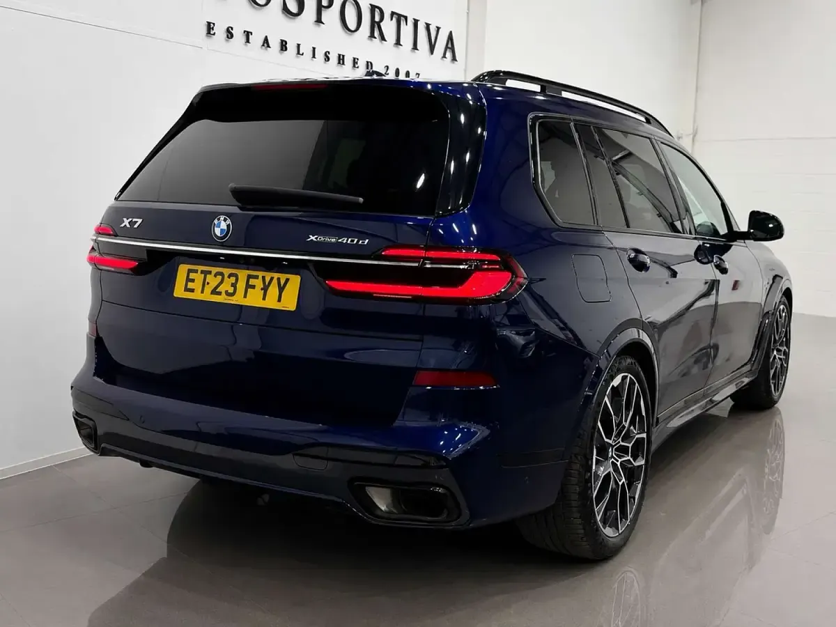 Used BMW X7 M Sport 380 HP (279 kW) 2023 Blue SUV