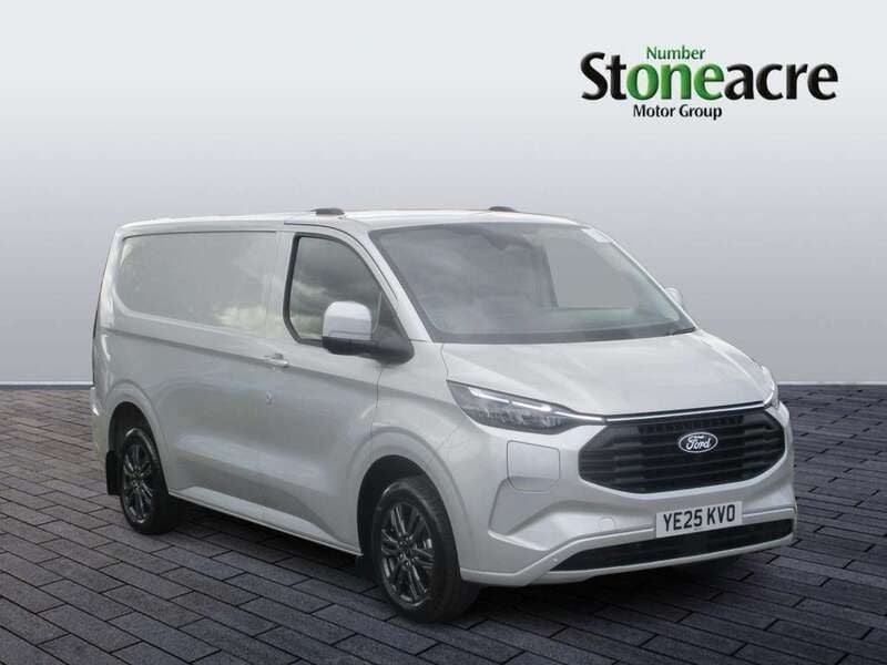 Silver New 2025 Ford Transit Custom Limited Van | £35,998 (Fair price) - Image 1/4