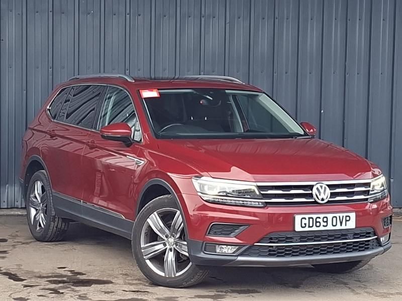 Used VW Tiguan Allspace SEL 150 HP (110 kW) 2020 Red SUV