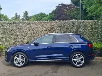 Used Audi Q3 S-Line 150 HP (110 kW) 2024 Blue SUV